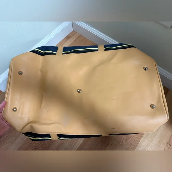 Y2K Kate Spade Striped Multicolor Duffel Bag - Picture 8 of 11